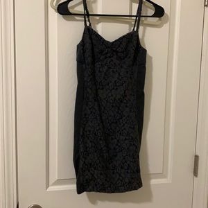 Dark grey American Eagle bodycon dress